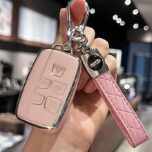 Keychain TPU Car Key Case Shell Cover Fob For Land Rover Range Rover Evoque Sport Freelander Discovery Velar For XE XF XJ Gifts For Mother, Father, Graduation, And Teacher - Multicolor - View 3