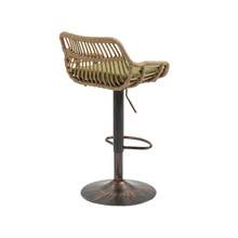 Barstools - Green + Linen + Foam - View 11