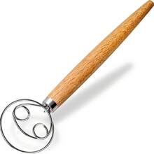 Juego de 2 piezas de batidor de masa danés - Herramientas y suministros para hacer pan, batidores de masa de levadura madre daneses, batidores holandeses para masa, cuchillas para cortar masa - Multicolor - Ver 14