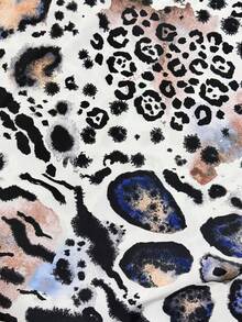 Printed Crepe Fabric 95% Polyester 5% Elastane - 17 - View 2