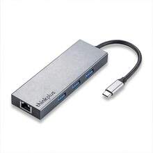 Lenovo 8-In-1 Docking Station Adapter For Laptops And Mobile Phones, Type-C To USB-C Converter, Splitter, Network Cable, Interface Adapter Cable, Expansion Cable, HDMI LC08 [USB3.0*3 + HDMI + RJ45 Gigabit + SD + TF + PD] - View 7