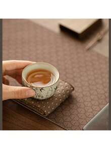 1/2/4/6件套陶瓷茶杯，复古家用及客用茶杯，功夫茶杯，红茶杯，水杯，浓缩咖啡杯，礼品杯，适合日常使用、聚会、派对 - 彩色 - 查看 6