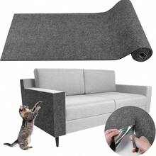Tấm cào móng tự dính cho mèo, dễ dán, cắt và vệ sinh, chống trầy xước, đồ chơi cào móng trong nhà cho mèo, lý tưởng để bảo vệ ghế sofa, cửa, tường và sàn nhà. - 30*100cm - Xem 2