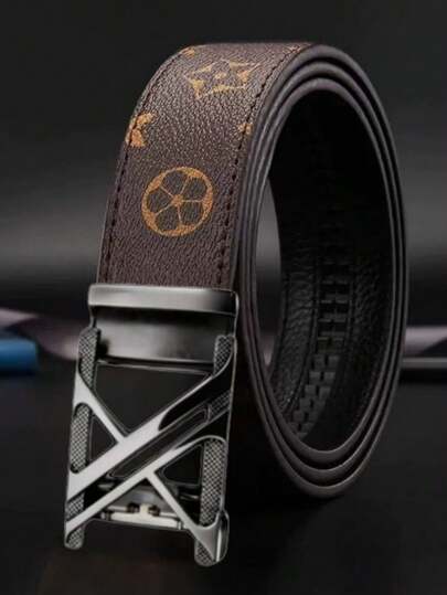 男士自动扣皮带，新款休闲商务男士皮带