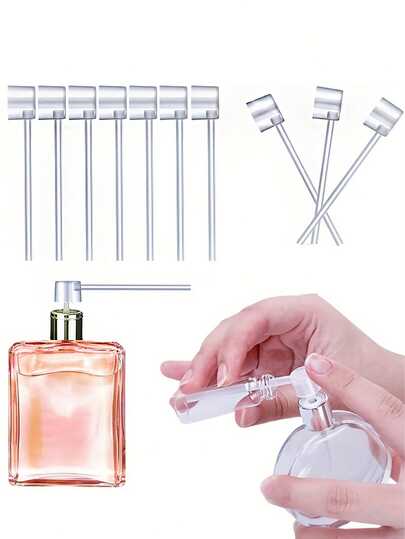 Refillable Perfume Dispenser Pump, Transparent Diffuser Funnel Cosmetic Pump ,Dispenser And Lotion Perfume Tool, Perfume Atomizer Refillable Bottle Tool, Perfume Dispenser Pump Perfume Refill ,Pump Cosmetic Dispenser Pump Transfer Tool, For Travel Refillable Perfume Spray Bottle,Plastic Unscented Cosmetic Atomizer, Latex-Free Travel Spray Bottle, Portable Perfume Filling Tool