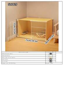 Không gian hoạt động rộng rãi trong nhà cho thú cưng, chuồng nuôi mèo lớn thoáng đãng, biệt thự nhỏ cho thú cưng. - Nhiều màu - Xem 16