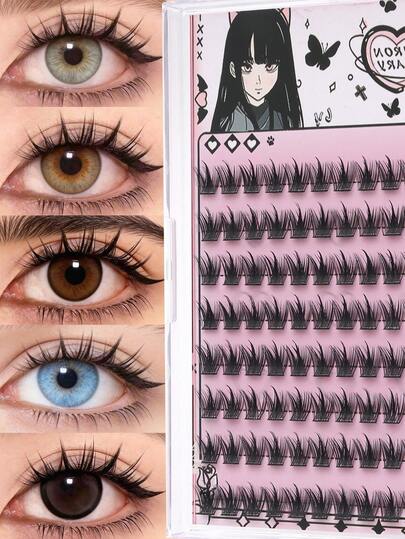 Hộp 96 sợi mi giả Lina, mi giả không cần keo, kiểu hoạt hình thuần túy, phù hợp với nhiều kiểu trang điểm hoặc để mặt mộc, tự làm nối mi, làm dày mi, có thể tái sử dụng | Thích hợp cho sử dụng hàng ngày, đi làm, dự tiệc, hẹn hò, du lịch, nghỉ lễ, làm quà tặng, v.v. | Cửa hàng có nhiều loại dụng cụ nối mi | Nối mi | Mi mắt mèo | Mi tự nhiên | Mi hoạt hình | Mi giả nửa đầu | Bộ mi giả | Mi giả dạng chùm | Mi giả dạng chùm | Mi đơn | Mi dưới | Đầu mi | Dụng cụ trang điểm cho kỹ thuật viên nối mi | Sách về mi | Mi giả | Chào mừng bạn đến mua hàng | Phụ kiện trang điểm hàng tuần mùa hè, mi giả cổ tích, phụ kiện trang trí