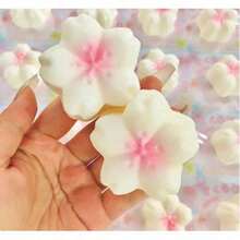 1pc 2026 New Soft Sakura Mochi Squishy Toy - Pink Aesthetic Slow Rebound Stress Relief Toy, Cute Dessert Simulation Desktop Decor, Spring Healing Fidget Toy, Suitable For Girls - Perfect Gift - Birthday Gift - Boys Gift - Girls Gift - Easter Gift - Valentine's Day Gift - Nhiều màu - Xem 2