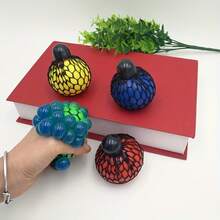 Stress-Relief Grape Balls, Hand Trainers, Stress-Relief Squeeze Toys For Children And Adults, Gift Bags And Piñata Fillers, Classroom Rewards, Party Favors, Birthday And Holiday Gifts, Home Decoration - véo - Xem 10