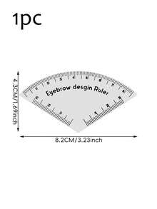 1/2/3pcs Reusable Quick Eyebrow Design Ruler Microblading Shaping Permanent Makeup Tattoo Stencil Tools - Multicolor - View 12