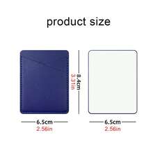 1pc Personalized Text PU Leather Card Holder, Heart Pattern, Self-Adhesive Mobile Phone Wallet, Dual Card Slots, Gift For Couples, Friends, Family, Fits Various Phone Models - Burgundy - View 5