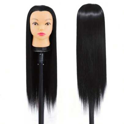 PQL 34 Inch 13X4 Straight Glueless Human Blended Hair Wig 200% Density HD Lace Put On And Go Closure Frontal Wigs Glueless Human Blended Hair Wig Pre Plucked Pre Cut No Glue Transparent Human Hair Wigs For Women With Baby Hair Natural Color