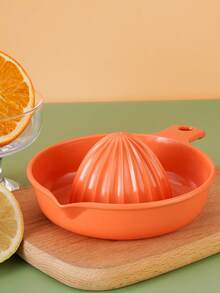1pc Plastic Mini Manual Juicer, Home Use Juice Extractor, Fruit Separator Tool, Simple Compact Portable Squeezer - Multicolor - View 14
