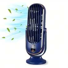 Multifunctional Portable Air Conditioner And Fan - Dual Motors, 5 Wind Speeds, 720° Rotation, USB Powered, Suitable For Various Scenarios - Perfect Gift For Holidays - A - View 12