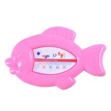 1pc Minimalist Fish-Shaped Thermometer, Cartoon Water Temperature Meter, Indoor Thermometer, ABS Material, Suitable As Christmas, Halloween, Bathroom Decor And Bathroom Accessory Gift (Random Style) - Multicolor - View 13