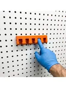 High Pressure Washer Nozzle Holder - Wall-Mounted Nozzle Storage Rack With 0°, 15°, 25°, 40°, SOAP Angle Labels, Universal Car Wash Accessory For Carwash Shop And Home Garage - Multicolor - View 8