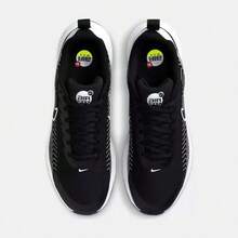 Nike Giày thể thao Air Max Nuaxis dành cho nam, Giày chạy bộ đệm tập luyện - Đen và trắng - Xem 11