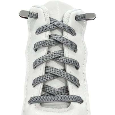 2 Pairs Elastic Shoelaces For Sneakers No Tie Shoe Laces For Kids And Adults Running Shoes Tieless Stretch Strings,44639687