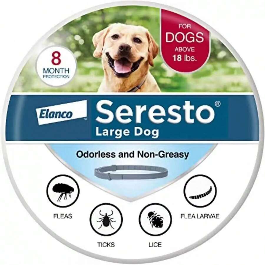 Pet Dog Collar. Suitable For Dogs Weighing Over 18 Pounds, Providing Up To 8 Months Of Protection. - 1件 - 查看 1