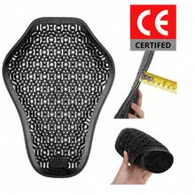 قطعة واحدة من حماية الدراجة النارية السوداء حماية الركوب حماية الركبة والمرفق حماية CE حماية الدراجة النارية خارج الطريق معدات ركوب الدراجة النارية حماية ظهر الراكب حماية الركوب هدية أساسية للراكب - A - مشاهدة 3