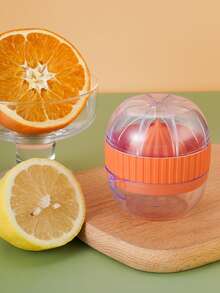 1pc Plastic Mini Manual Juicer, Home Use Juice Extractor, Fruit Separator Tool, Simple Compact Portable Squeezer - Multicolor - View 11