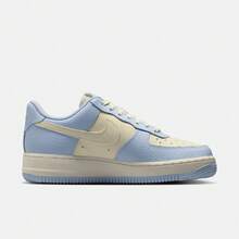Nike Giày thể thao nữ W Air Force 1 '07 cổ thấp IV3222-400 - Xanh và trắng - Xem 2