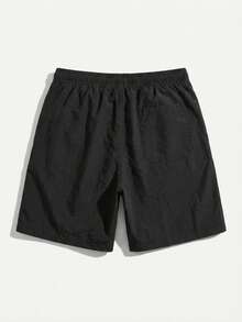 Quần short thể thao nam đa năng, thích hợp cho đi làm hàng ngày và các hoạt động giải trí mùa hè. - màu đen - Xem 2