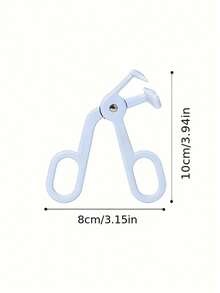 1pc Wide-Angle Lash Curler With Comb Teeth, Sunflower Shaped Eyelash Curler With Comb For Curling And Shaping Lashes - Multicolor - View 5