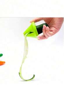 1pc Multi-Function Spiral Vegetable Peeler/Slicer - Suitable For Potatoes, Carrots, Radishes, Etc. - Multicolor - View 5