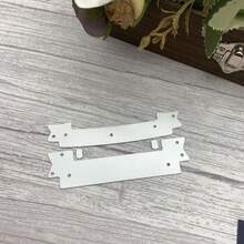 Troqueles con bordes de encaje para hacer tarjetas, troqueles con patrón de flores, moldes de corte de metal, troqueles para scrapbooking, plantillas de estampado en relieve DIY para manualidades - mc692 - Ver 5