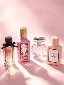 4pcs BURBER RY Perfume Gift Set - 3.4 Oz EDP Spray, With Attractive Signature Scent, High-End Aroma, Elegant Appearance: Beautifully Packaged In A Luxury Gift Box, UnisexUsed For Dating/Attending Meetings/Daily Commuting, And Can Also Be Given As A Birthday/Graduation/Christmas Gift ﻿ - 多樣化香型 - 查看 3
