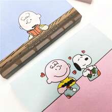60 cuốn sổ tay ghi nhớ Snoopy dễ thương, quà tặng sinh nhật/quà tặng kèm tiệc/sưu tầm độc quyền dành cho người hâm mộ (kiểu ngẫu nhiên) - Nhiều màu - Xem 3