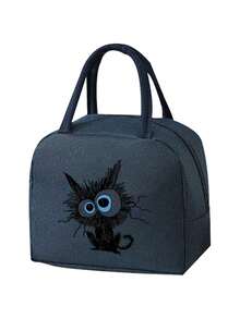 Bolsa térmica com padrão "Everything Is Fine" e design de chávena de café, presente divertido para mulheres amantes de café, inclui bolsa preta para guardar utensílios, caixa bento de camada dupla, grande capacidade, bolsa térmica para lanche de estudante, bolsa portátil para viagem e piquenique, bolsa térmica para lanche de escritório e escola, caixa de lanche para trabalho, caixa de lanche para escritório e férias, caixa de lanche multifuncional para exterior e escola, adequada para homens e mulheres, presente de Natal, presente de Dia dos Namorados, presente de Páscoa - Multicolorido - Ver 17