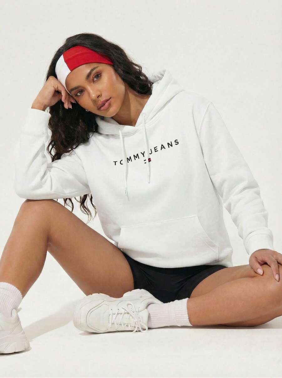 Tommy Hilfiger Women's Hoodie White - White - View 1