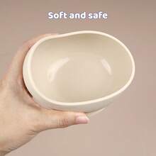 Silicone Round Bowl, Baby Feeding Tableware, Silicone Feeding Bowl - Multicolor - View 8