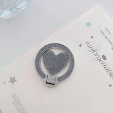 Giá đỡ điện thoại hình trái tim lấp lánh dễ thương có thể gập lại, giá đỡ điện thoại từ tính tự dính. - Nhiều màu - Xem 5