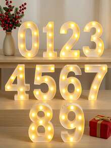 Đèn số LED lớn 8,26 inch, đèn chữ số LED tông ấm, đèn trang trí số chủ đề sinh nhật (16/18/21/30/40 tuổi), chữ số từ 0-9, đèn chữ nhấp nháy chạy bằng pin, thích hợp cho tiệc tùng, bàn ăn, trang trí tường, đèn LED trang trí nhà hàng chủ đề số 0-9, đèn ngủ, tiệc tùng, đám cưới, trang trí cocktail, đèn trang trí số cho tiệc người lớn, trang trí Giáng sinh, trang trí Năm mới, đèn số trang trí 2026 - Nhiều màu - Xem 6