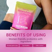 Miriyalyad Women's Probiotic + Cutting Mix, 120 Capsules 60 Servings, Supports Odor Control, Yeast Balance, Intimate Moisture & Gut Health, Daily Dietary Supplement For Women - 2PCS - 查看 4