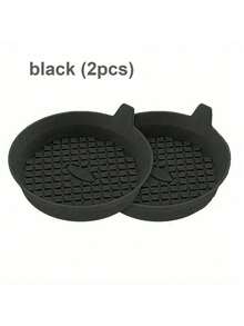 2pcs 1pc Car Coasters, Silicone Car Coasters / Coasters - Universal Non-Slip Recessed Car Interior Accessories - Car Cup Holder Insert Coasters - Style a - View 13