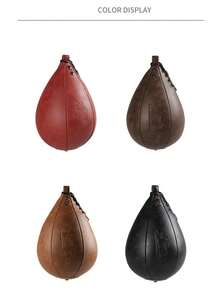 Bao đấm tốc độ bằng da PU, có khớp xoay, thích hợp cho tập luyện MMA, Muay Thai tại phòng gym, giúp tăng tốc độ và độ chính xác khi ra đòn. - Nhiều màu - Xem 6