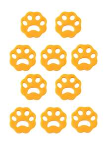 Bộ 10 miếng silicon tái sử dụng để loại bỏ lông thú cưng, dễ dàng làm sạch quần áo và loại bỏ lông thú cưng. Dụng cụ loại bỏ xơ vải lông thú cưng tái sử dụng, dụng cụ làm sạch lông thú cưng trong nhà có thể giặt được, chất liệu silicon, dụng cụ thu gom xơ vải tái sử dụng cho máy giặt, dễ dàng làm sạch xơ vải và sợi chỉ trong máy giặt và máy sấy. - Nhiều màu - Xem 21