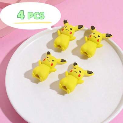 pokemon 宝可梦套装，3D创意橡皮擦，小火龙卡通人物橡皮擦，男女皆宜，文具学习用品，儿童最爱礼物，返校季，万圣节装饰，手工制品