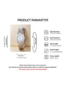 Unisex Teens' Digital Roman Numeral Watch, Suitable For Daily Wear And Decoration - Multicolor - View 6