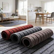 Multi-Functional Thick & Durable Carpet, Non-Slip Home Mat, Anti-Fatigue Anti-Oil Kitchen Mat, Soft & Durable Carpet, Waterproof Anti-Stain Area Rug, Oil-Proof Kitchen Carpet, All-Weather Indoor Outdoor Carpet - Grey - View 6