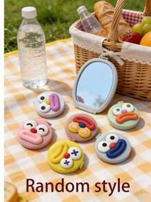 Cartoon Big Mouth Mini Retractable Ruler, Can Measure 3 Sizes Of Leather Ruler, Clothing Ruler, Soft Ruler, One-Key Rebound, Household Tape Measure - Cartoon Big Mouth - View 14