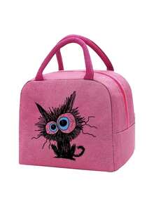 Bolsa térmica com padrão "Everything Is Fine" e design de chávena de café, presente divertido para mulheres amantes de café, inclui bolsa preta para guardar utensílios, caixa bento de camada dupla, grande capacidade, bolsa térmica para lanche de estudante, bolsa portátil para viagem e piquenique, bolsa térmica para lanche de escritório e escola, caixa de lanche para trabalho, caixa de lanche para escritório e férias, caixa de lanche multifuncional para exterior e escola, adequada para homens e mulheres, presente de Natal, presente de Dia dos Namorados, presente de Páscoa - Multicolorido - Ver 16