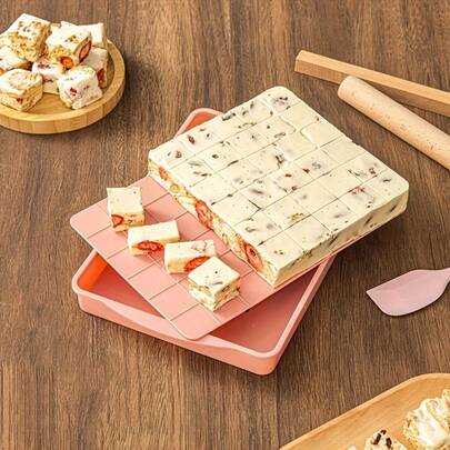 Khuôn bánh bông tuyết chống dính, dùng để làm kẹo lạc giòn tự làm, dễ lấy bánh ra và đa năng.
