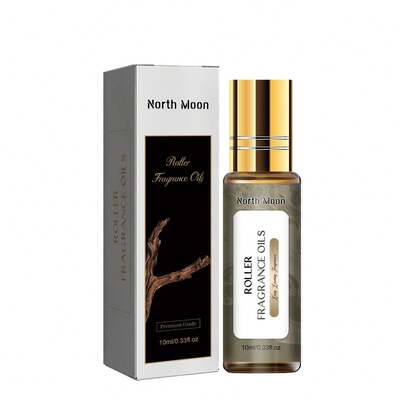 Aceite de Fragancia en Roll-On North Moon - Aroma duradero, fresco y ligero, fragancia portátil, perfume de nicho para crear ambiente.