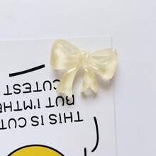 6个/12个装彩色蝴蝶结冰箱贴，半透明树脂蝴蝶结冰箱贴，适用于厨房和办公室白板、储物柜和洗碗机，厨房装饰，家居装饰，节日礼物 - 多色 - 查看 10