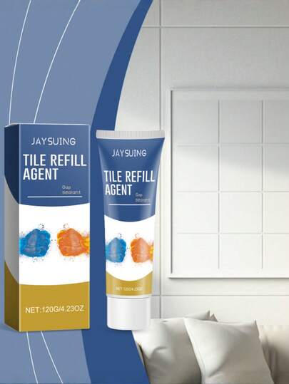 120ml Tile Grout, Waterproof & Mildew-Resistant Sealant For Home Kitchen & Bathroom